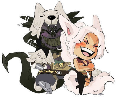 Kothar and his sister M'naru